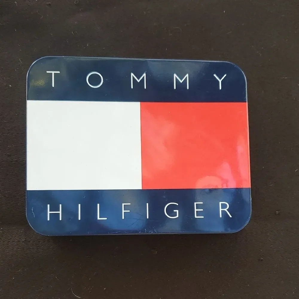 Tommy Hilfiger Red, White, and Blue Tin 🌏5/$10🌏